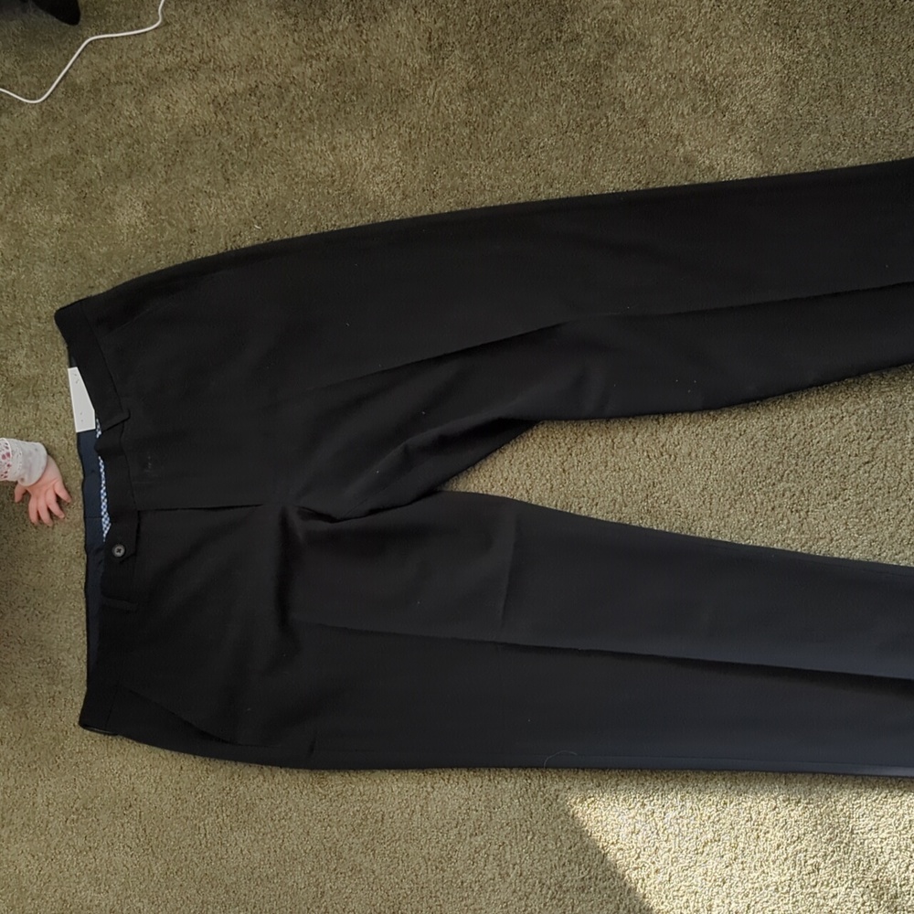Nwt men's black slacks
